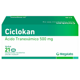 CICLOKAN 500MG X 21COM