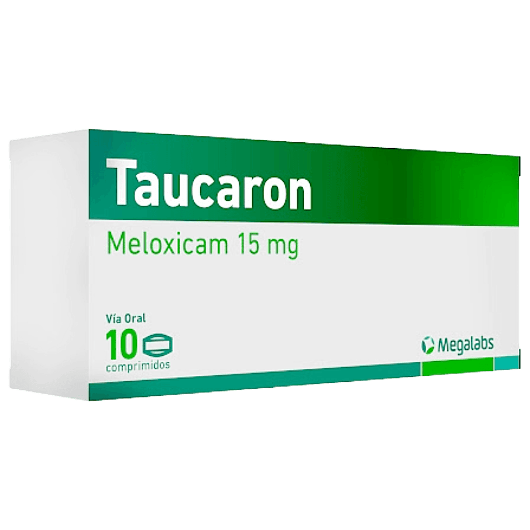 TAUCARON 15 MG X 10 COMP