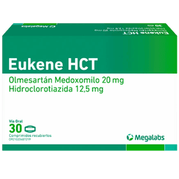 EUKENE HCT 20MG-12.5MG X 30COMP