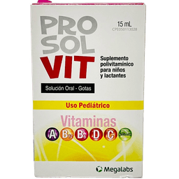 PROSOLVIT GOTAS X 15ML MEGALABS
