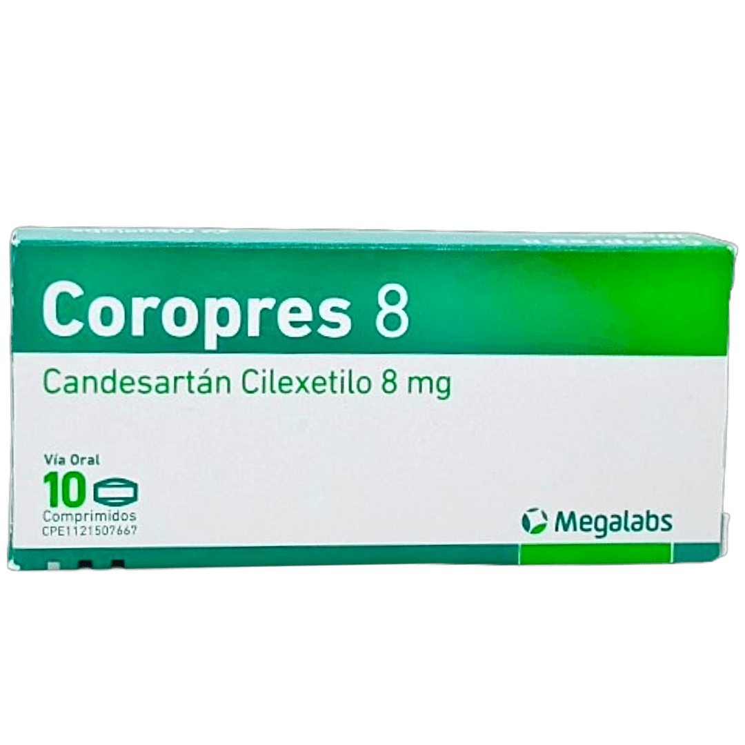 COROPRES 8 MG X 10COMP