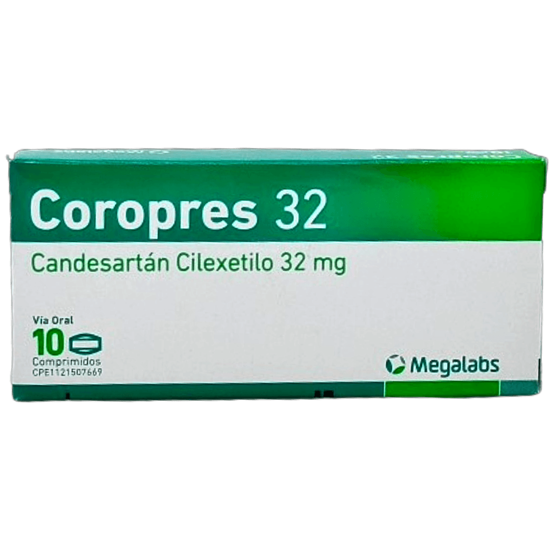 COROPRES 32MG X 10COMP