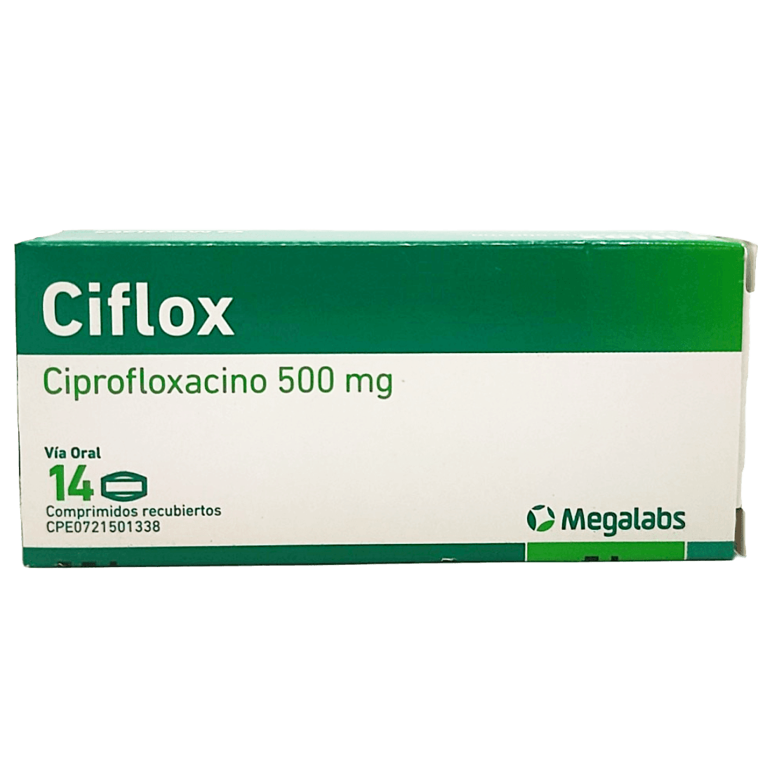 CIFLOX 500MG X 14 COMPR MEGALABS
