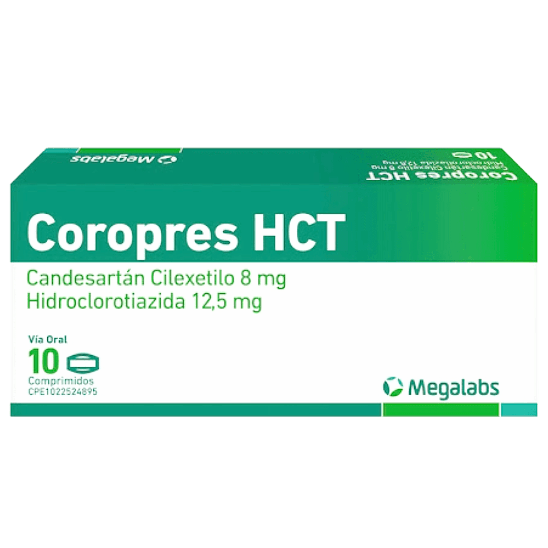 COROPRES HCT 8MG-12.5 X 10COMP