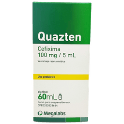 QUAZTEN 100MG/5ML PVO SUSP X 60 ML