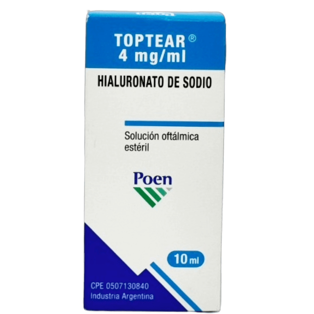 TOPTEAR 0,4% SOL OFT X 10 ML