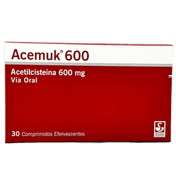 ACEMUK 600MG X 30 COMPR EFERVE