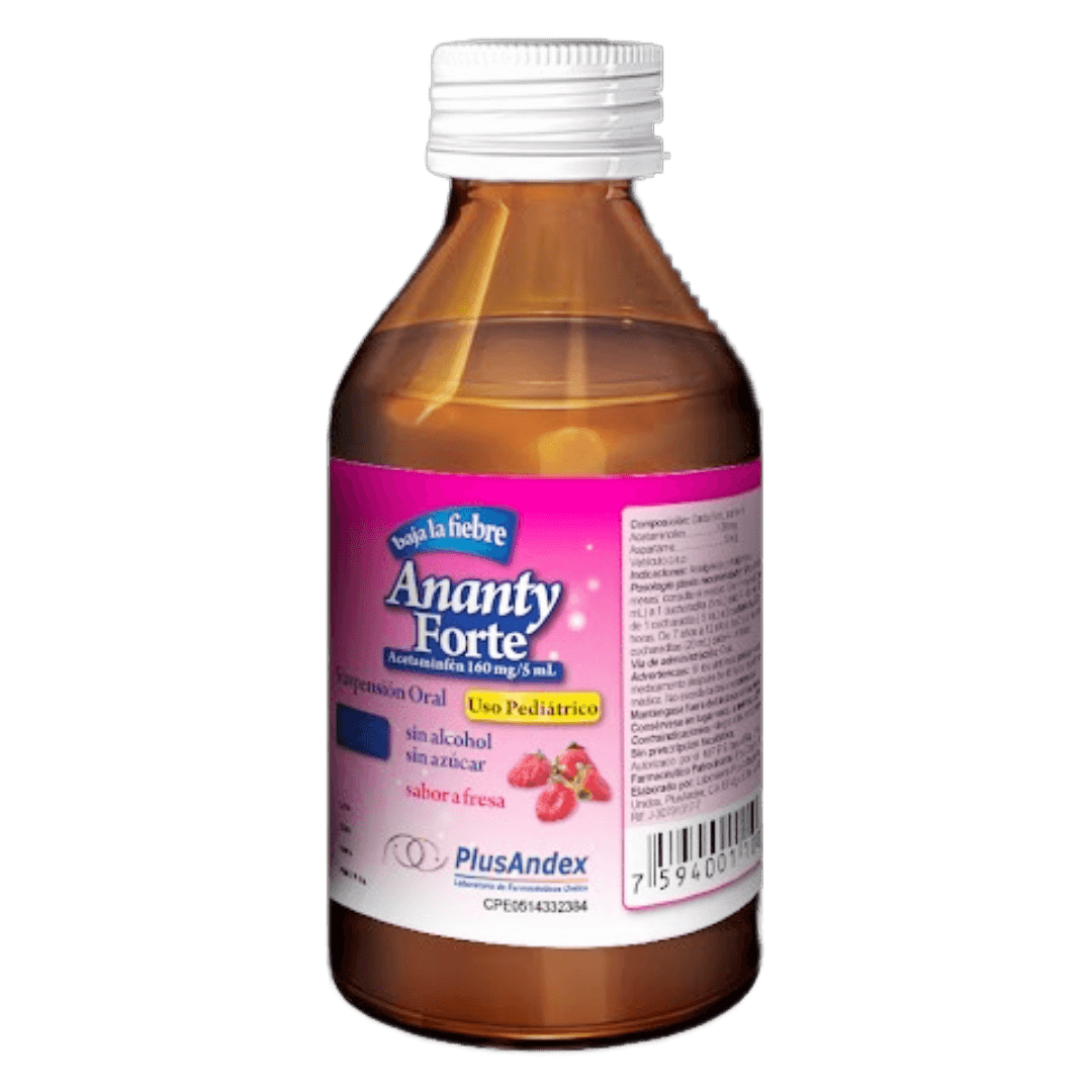 ANANTY FORTE 160MG/5ML X 120ML