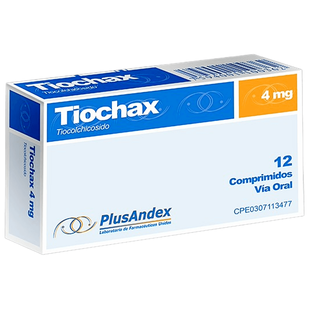 TIOCHAX 4MG X 12COMP