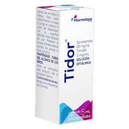 TIDOR 20MG/5ML SOL OFT X 5ML