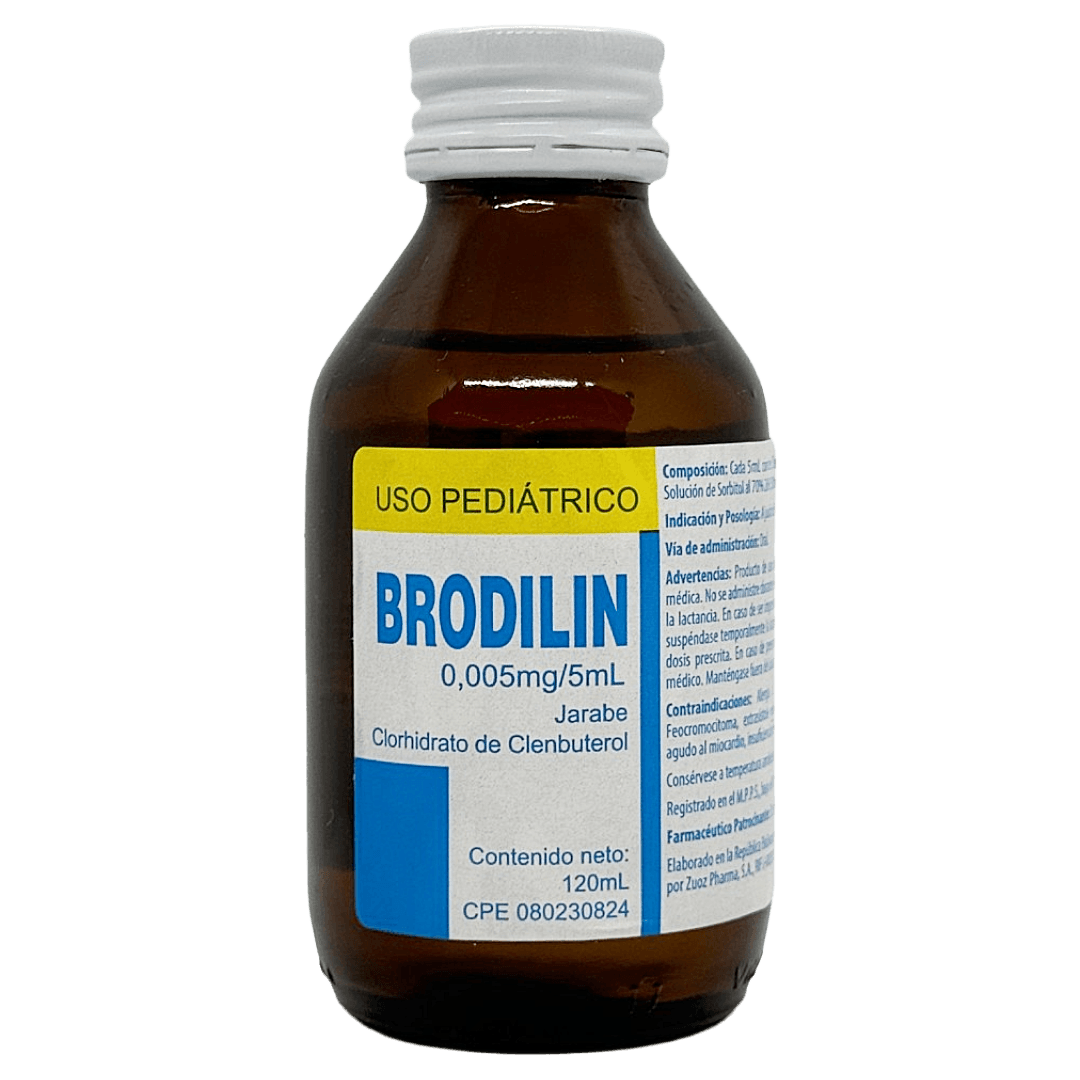 BRODILIN 0,0005MG/5ML PED X 120ML