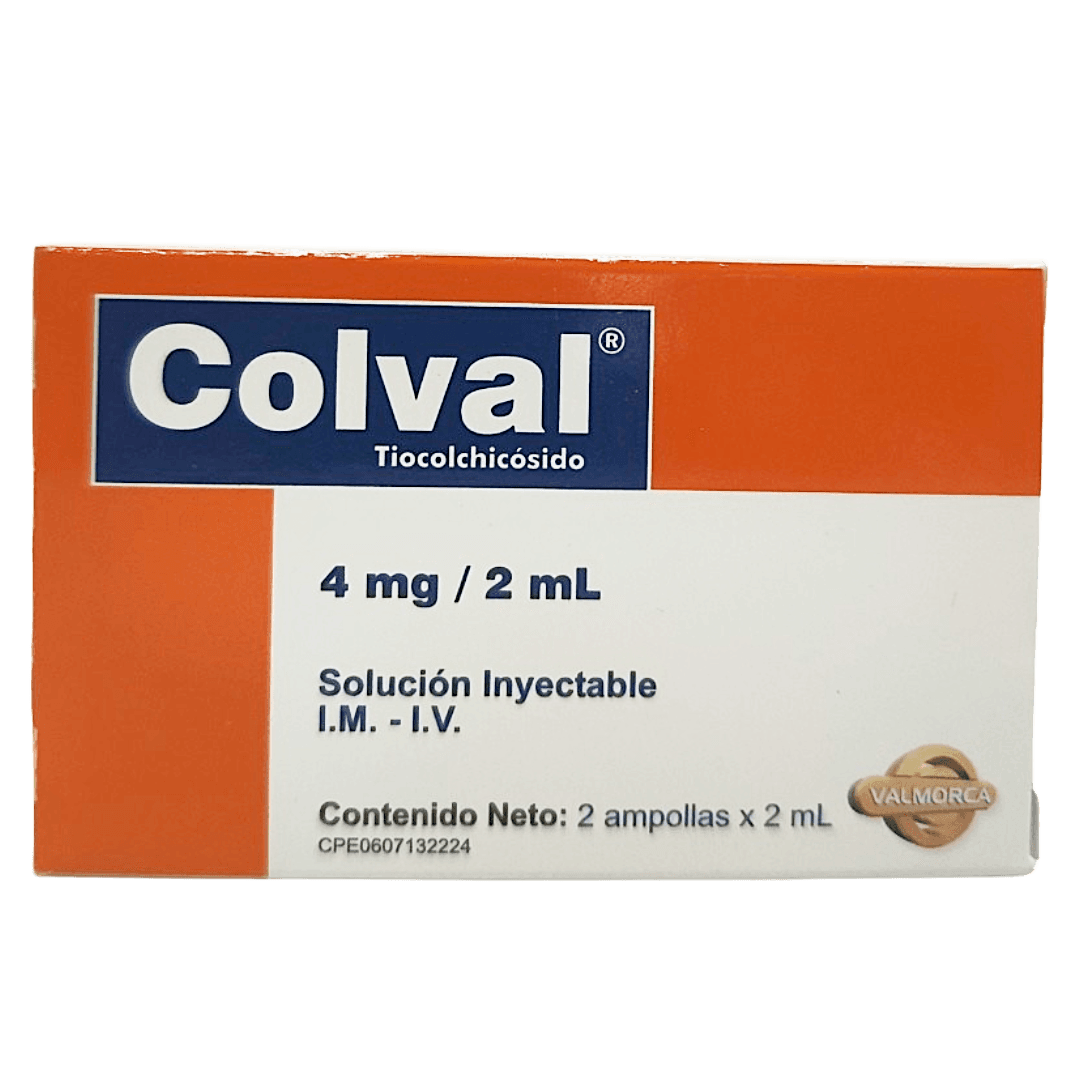 COLVAL 4MG/2ML I.M I.V X 2 AMP