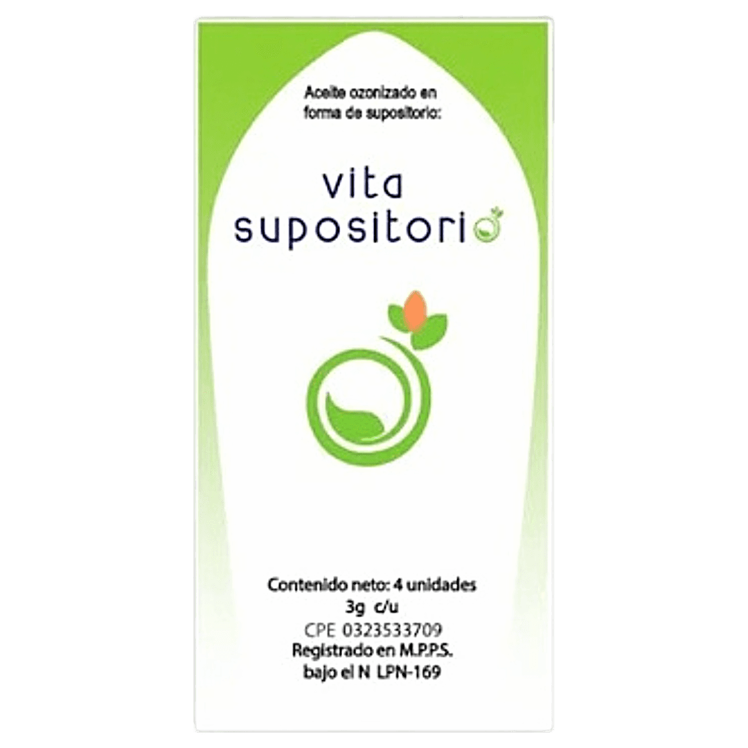 VITASUPOSITORIOS X 4 UND