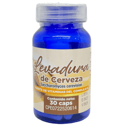 LEVADURA DE CERVEZA 400MG X 30CAP LYA