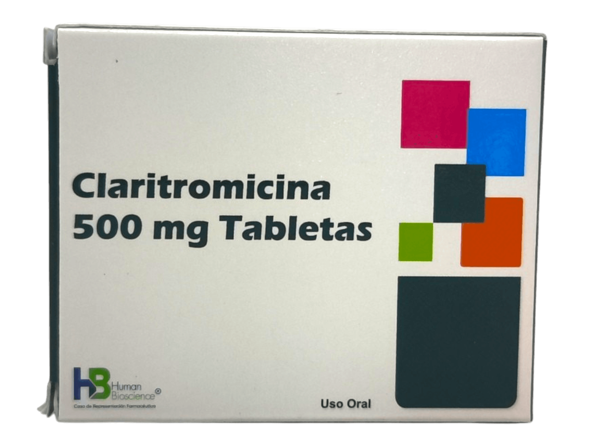 CLARITROMICINA 500MG X 10 TAB HB