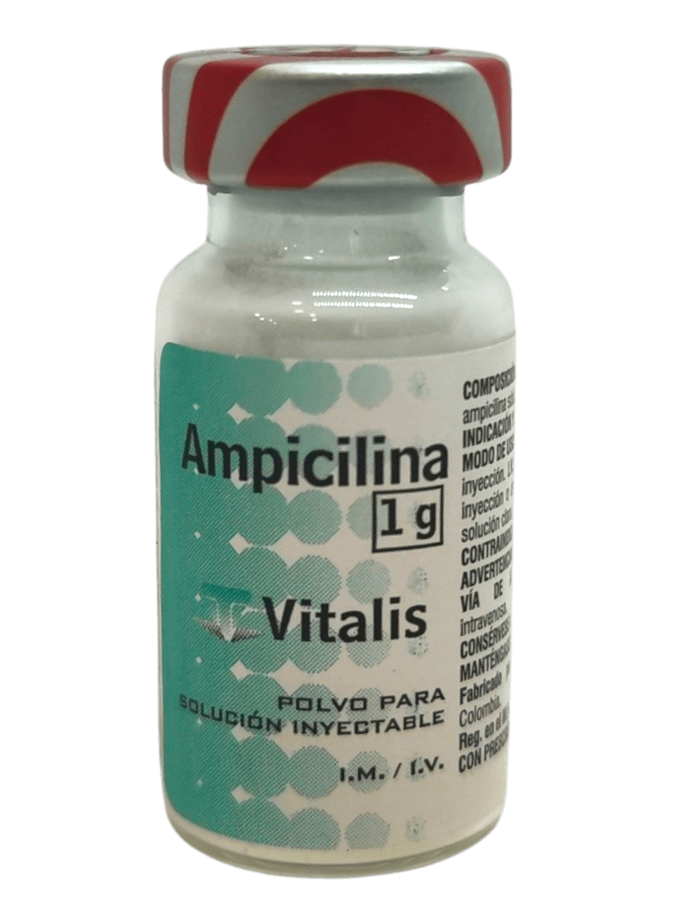 AMPICILINA 1 POLVOS 1 mg - Via im/iv