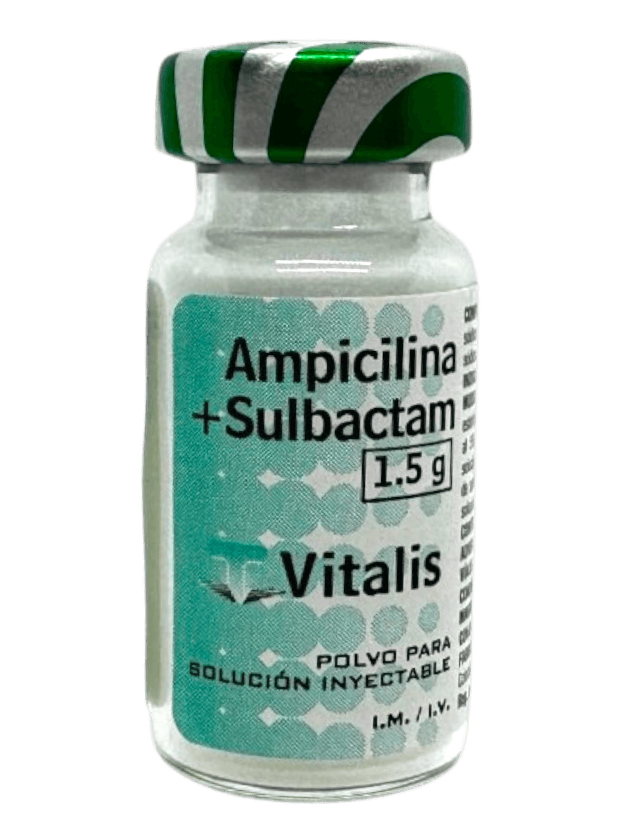 AMPICILINA+SULBACTAM 1.5GRX1  VITALIS