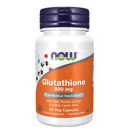 GLUTATHIONE 500MG X 30 CAPS VEG NOW