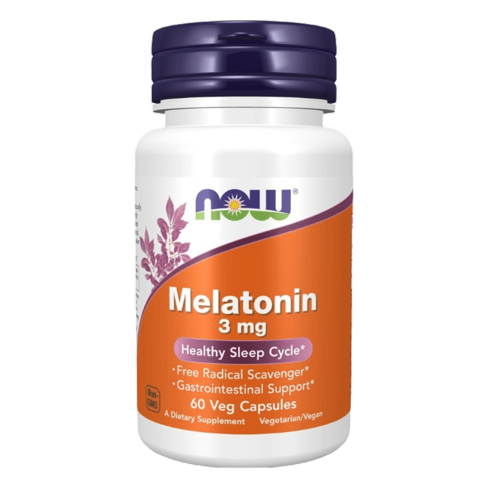 MELATONIN NOW 3MG X 60 CAP VEG
