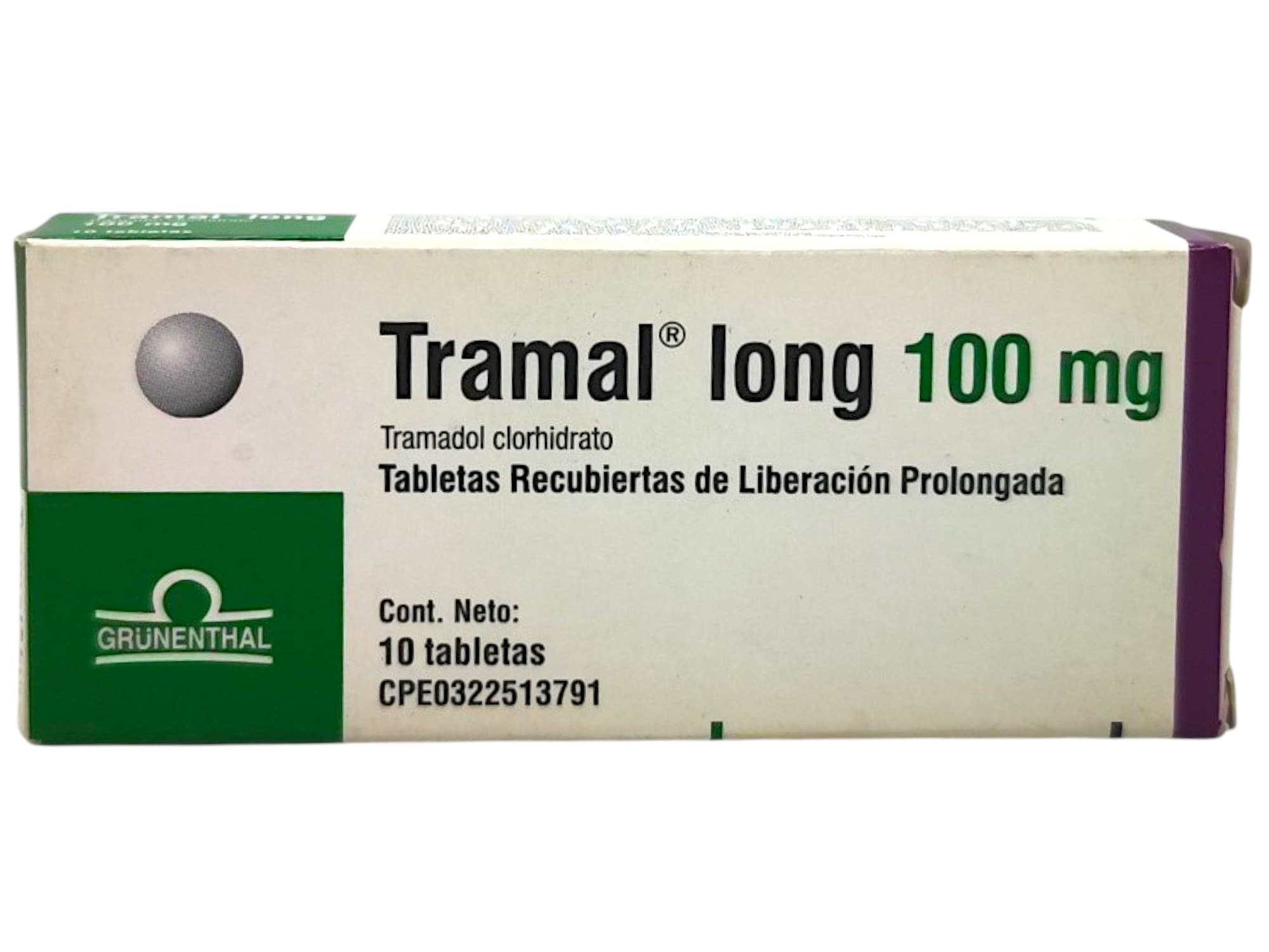 TRAMAL LONG 100MG X 10TAB