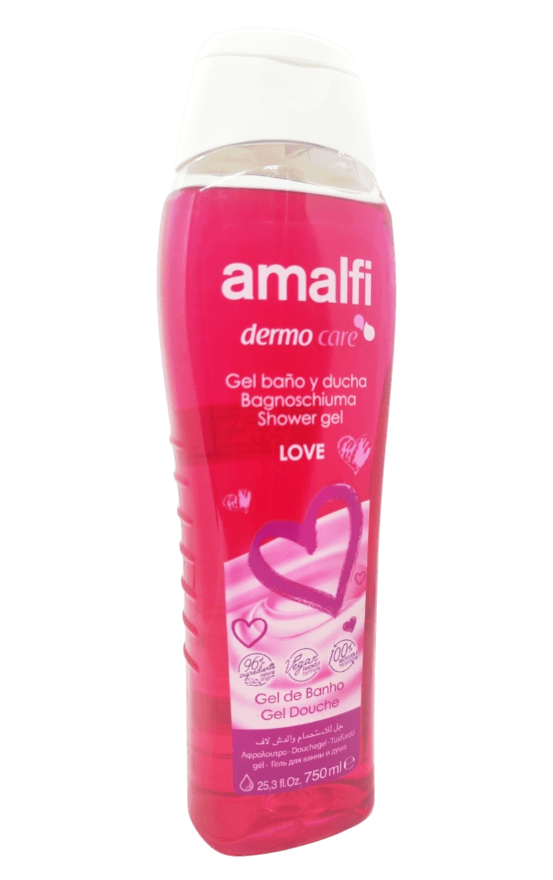 GEL DE BAÑO Y DUCHA AMALFI LOVE 750ML