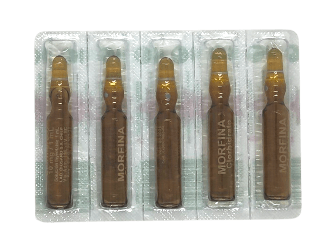 MORFINA CHT I.M I.V 10MG/1ML AMP X 1AMP