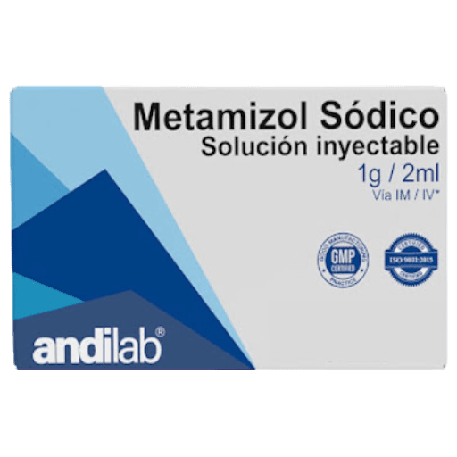 METAMIZOL SODICO IM IV 1GR/2ML X 1 AMP