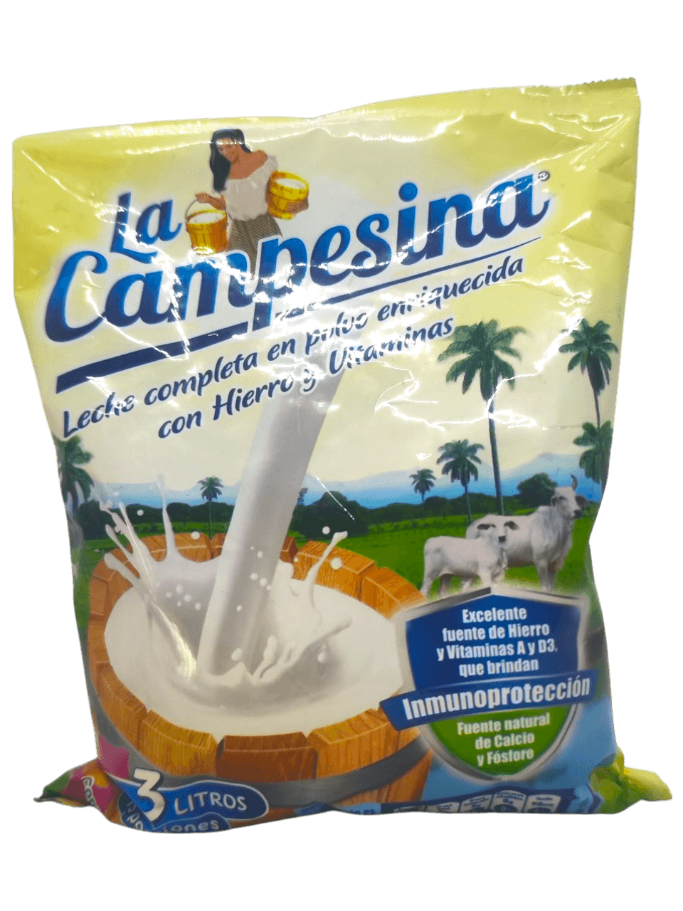 LECHE LA CAMPESINA C/ HIERRO-VIT X400GR
