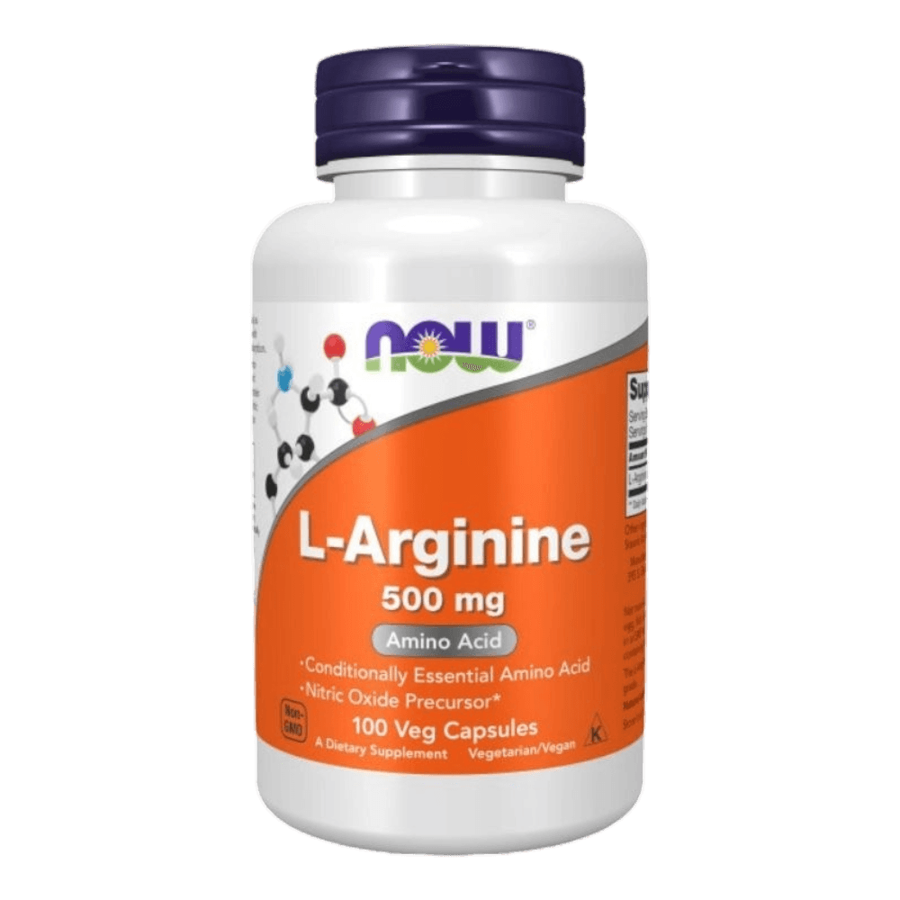 L-ARGININE 500MG X 100CAP NOW