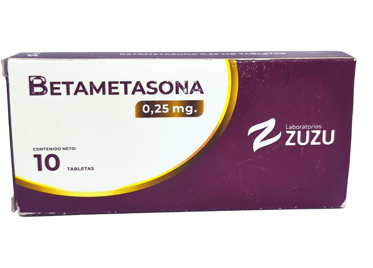 BETAMETASONA 0.25MG X 10TAB ZUZU