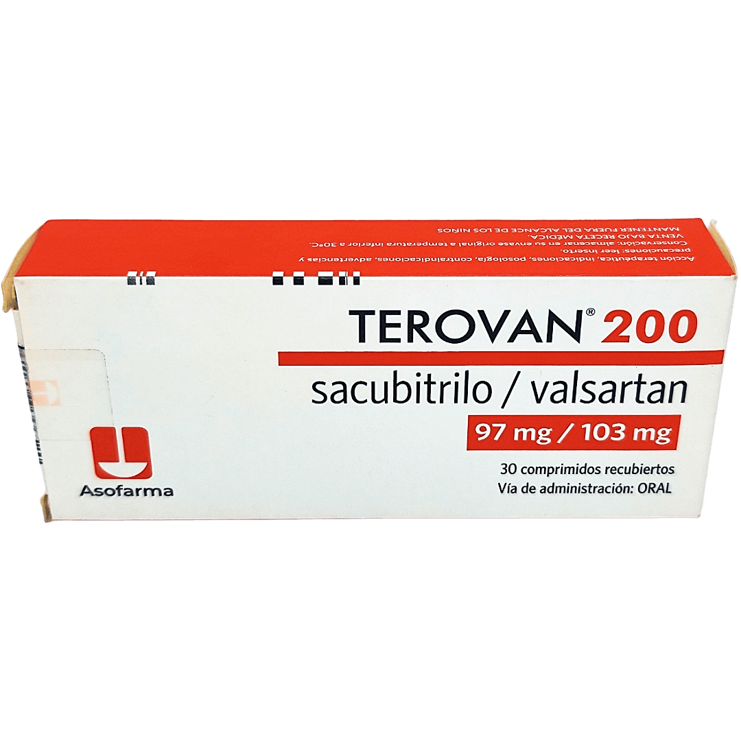 TEROVAN 200 97MG/103MG X 30 COMP