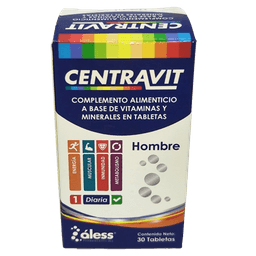 CENTRAVIT HOMBRE X 30 TAB
