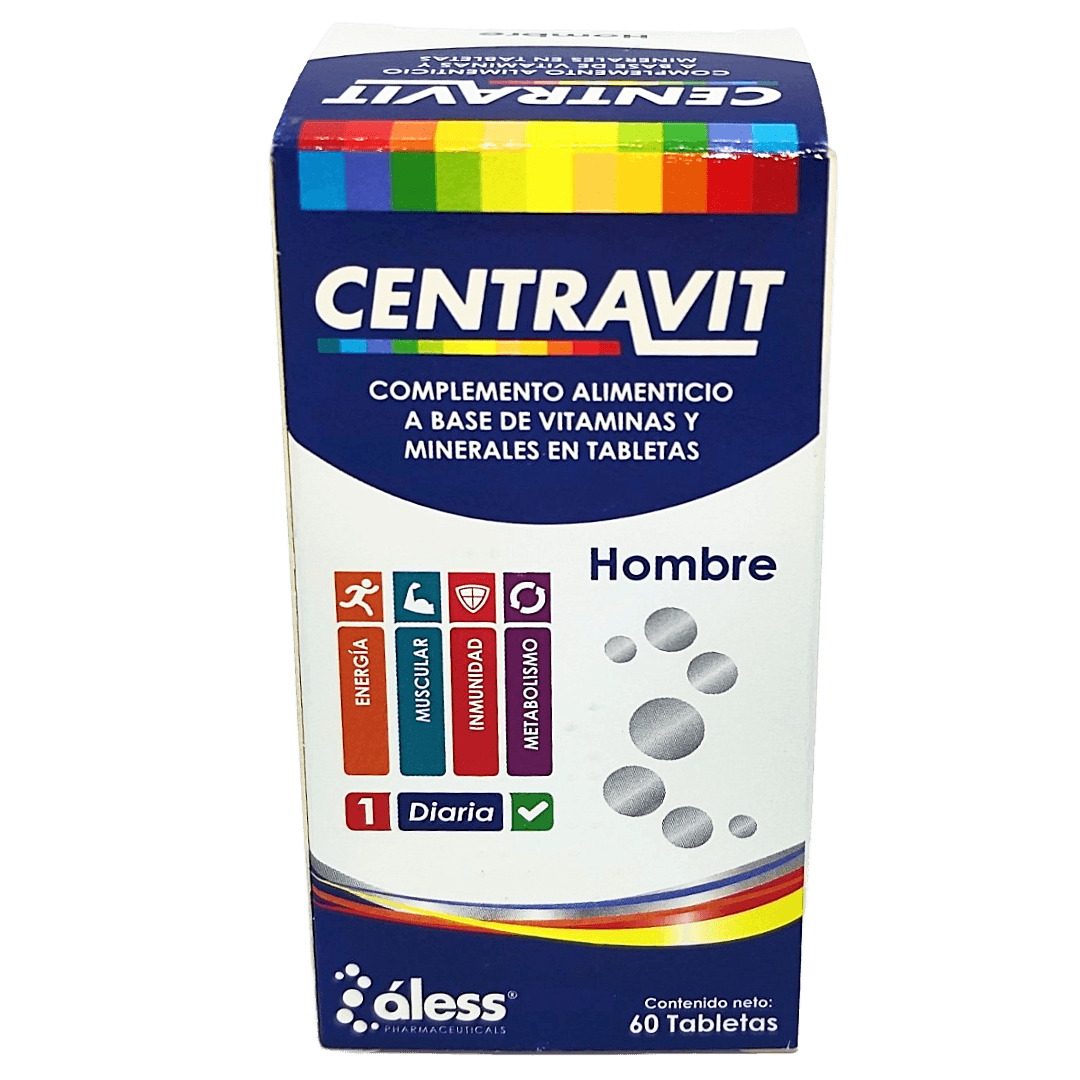 CENTRAVIT HOMBRE X 60 TAB