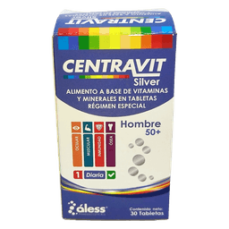CENTRAVIT HOMBRE +50 X 30 TAB