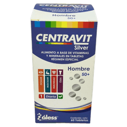 CENTRAVIT HOMBRE +50 X 60 TAB