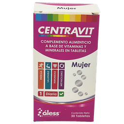 CENTRAVIT MUJER X 30 TAB