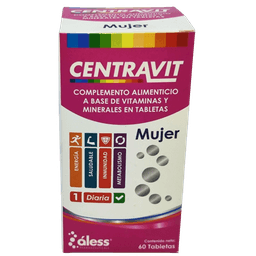 CENTRAVIT MUJER X 60 TAB
