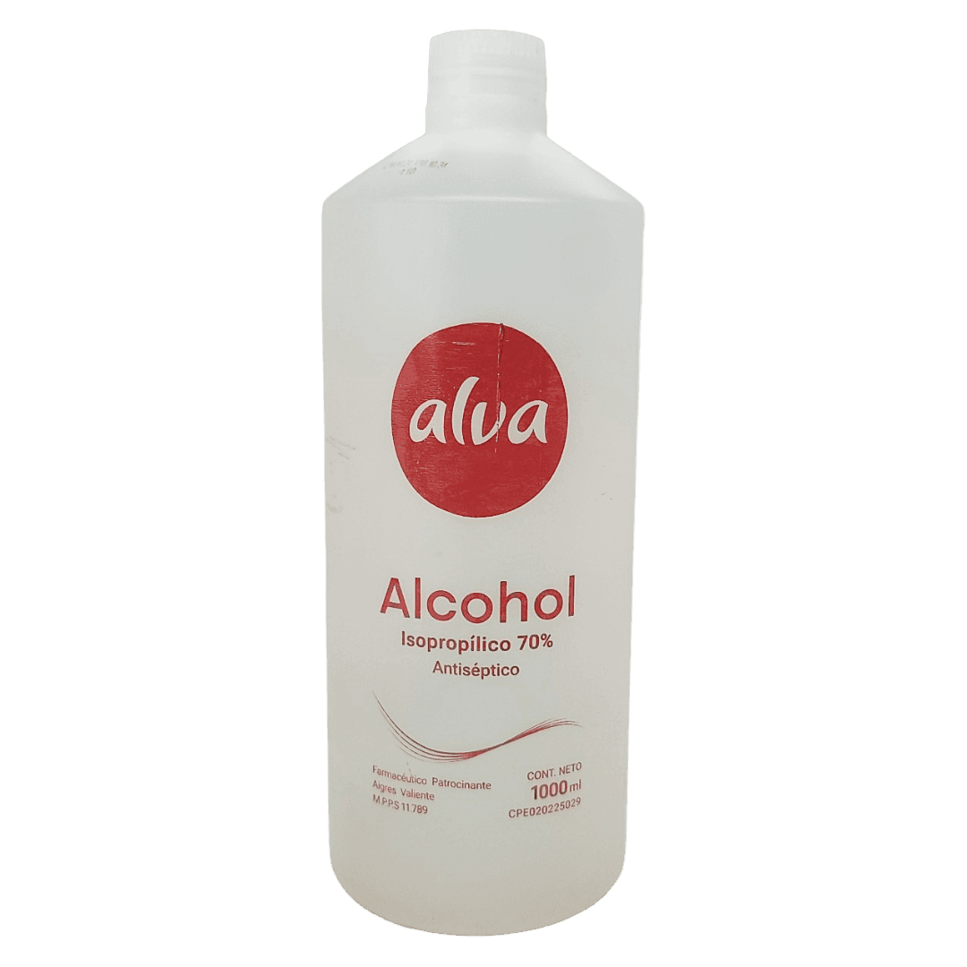 ALCOHOL ALVA 70% 1 LITRO