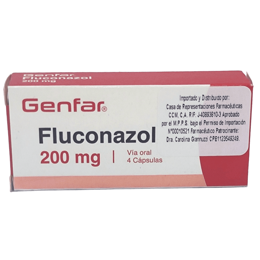 FLUCONAZOL 200MG X 4 CAP GENFAR