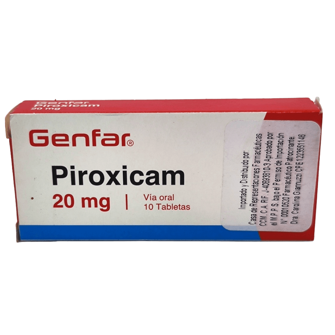 PIROXICAM 20MG X 10TAB GENFAR