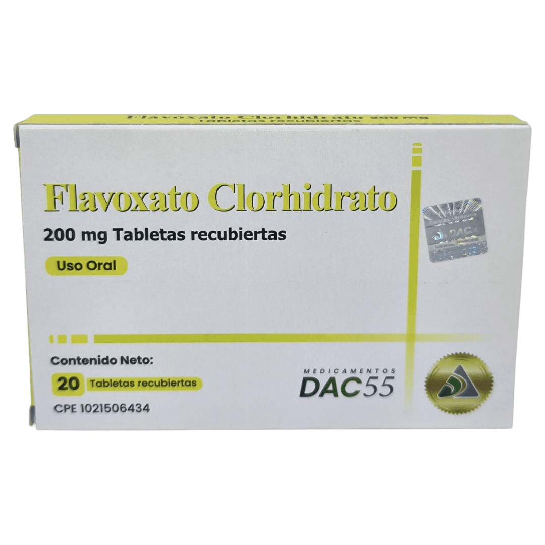 FLAVOXATO 200MG X 20 TAB DAC