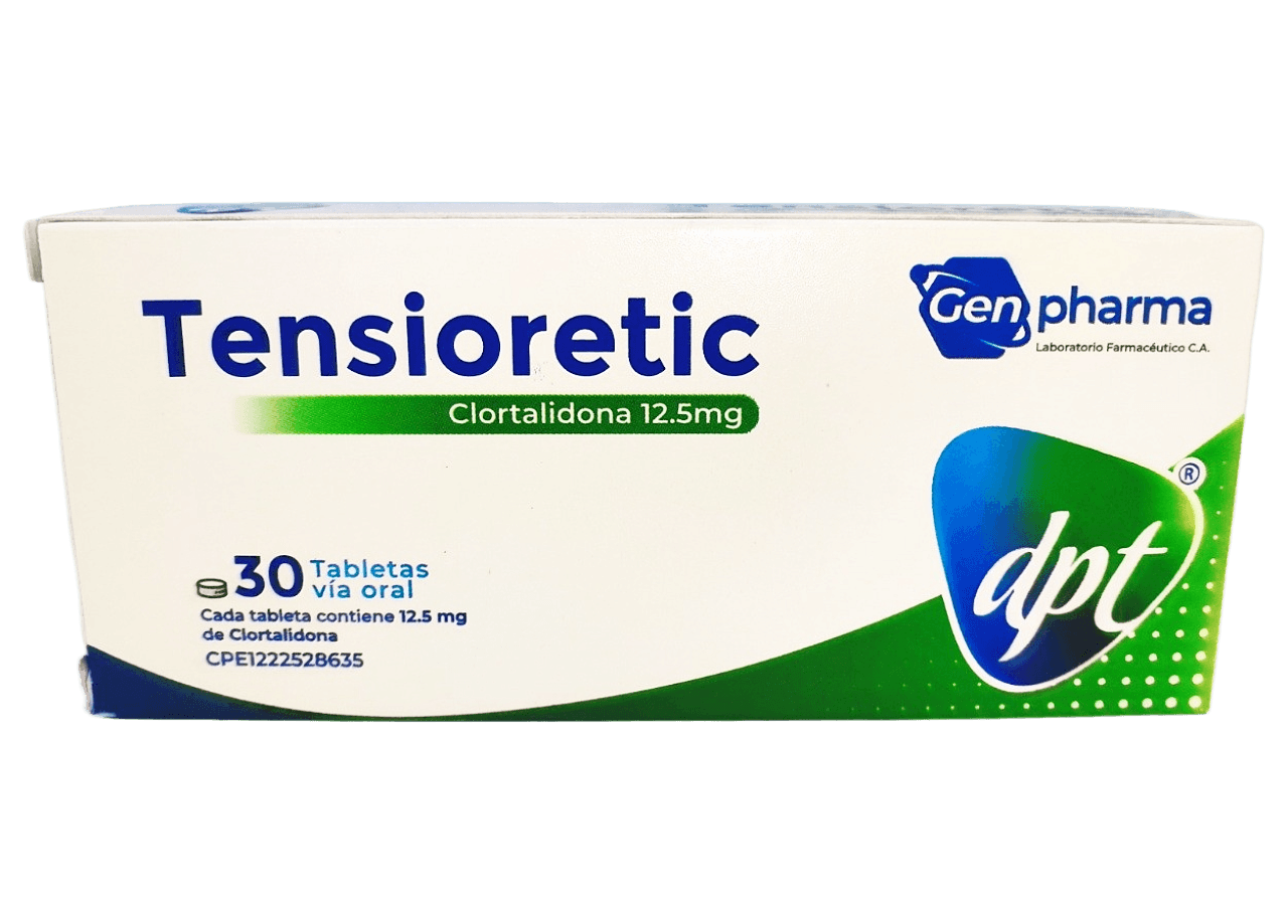 TENSIORETIC 12.5MG X 30 TAB