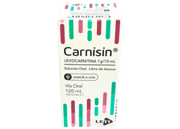 CARNISIN 1GR/10ML SOL ORAL X 120ML