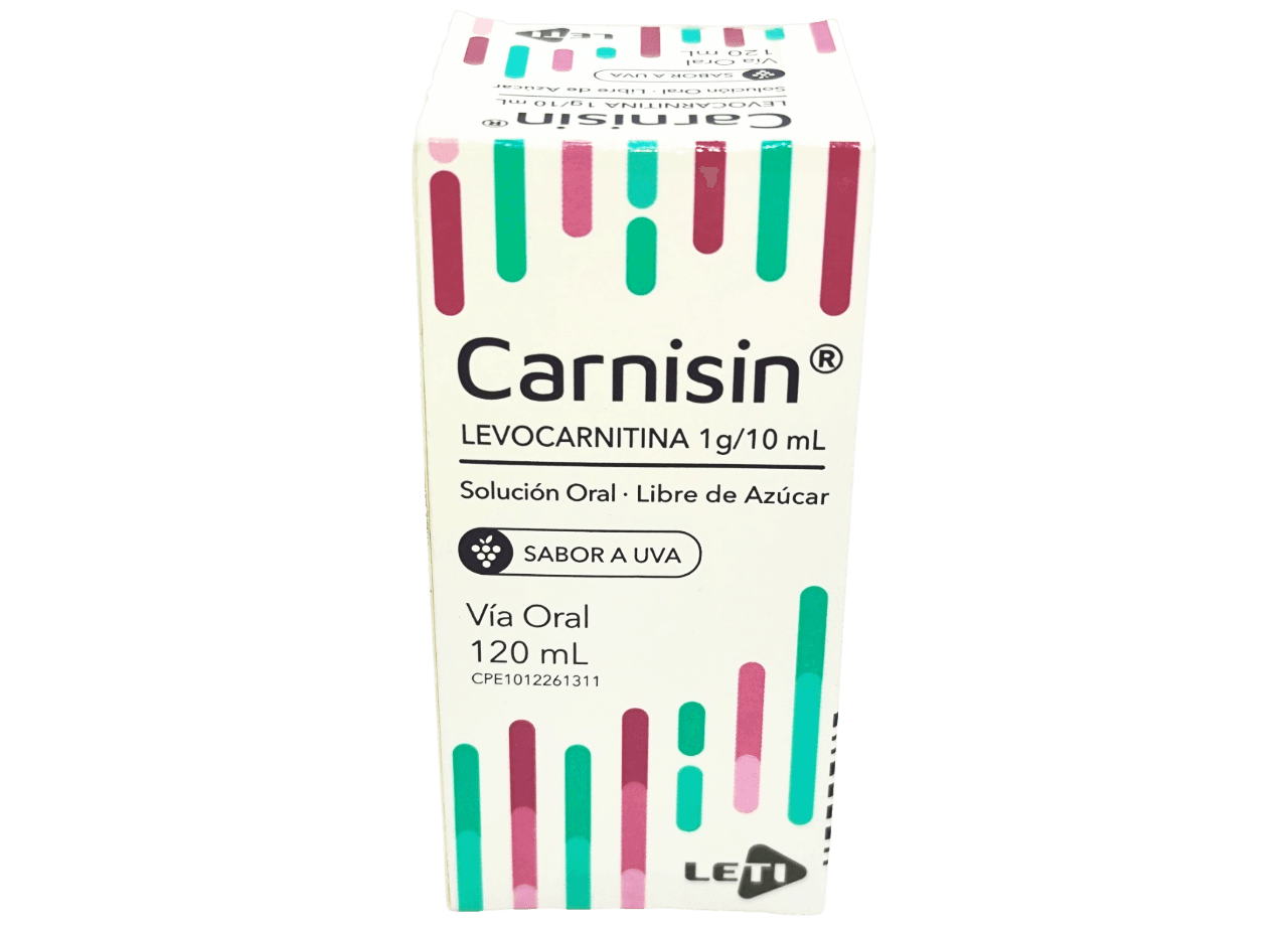 CARNISIN 1GR/10ML SOL ORAL X 120ML