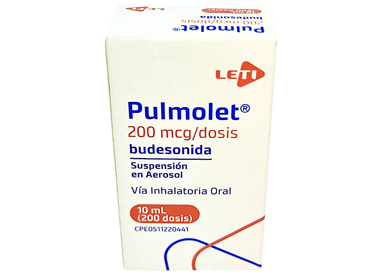PULMOLET 200MCG/DOSIS X 10ML