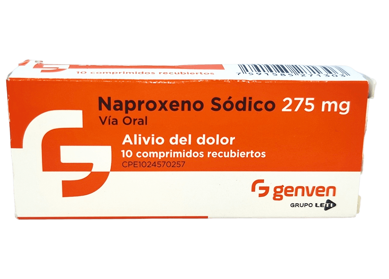 NAPROXENO SODICO 275MG X 10 COMP