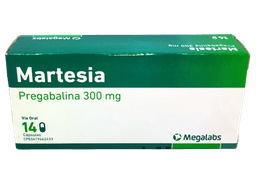 MARTESIA  300 MG X 14 CAP