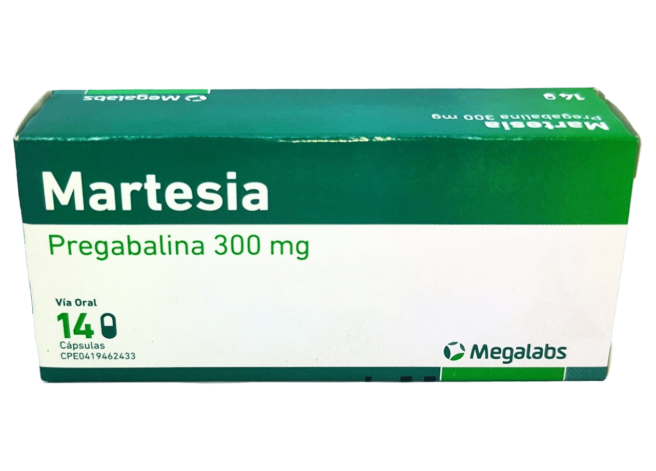 MARTESIA  300 MG X 14 CAP