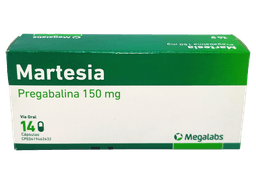 MARTESIA 150 MG X 14 CAP