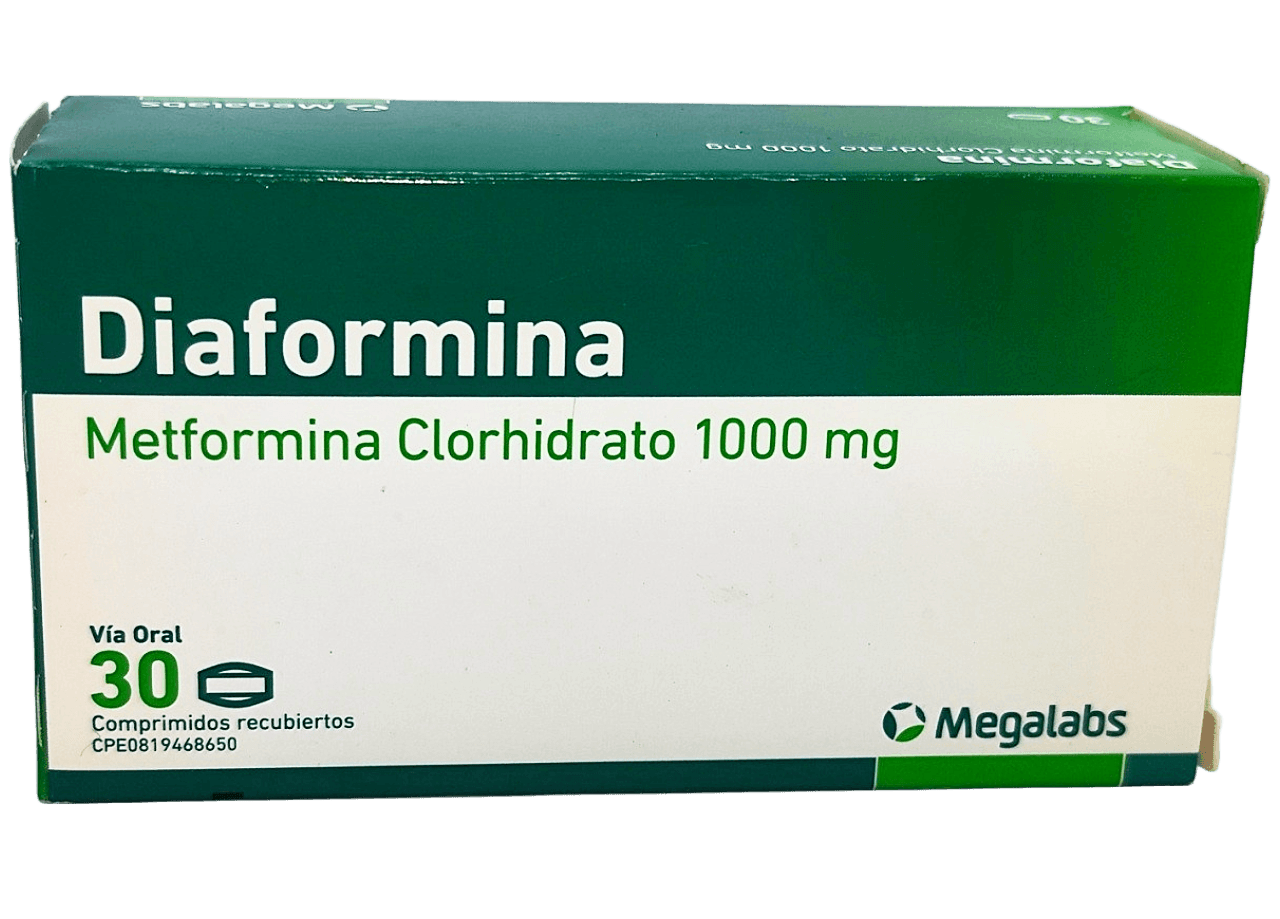 DIAFORMINA 1000MG X 30COM